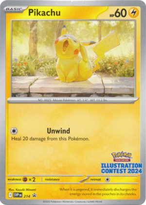 Pikachu - SVP214 - Pokemon Scarlet & Violet promo