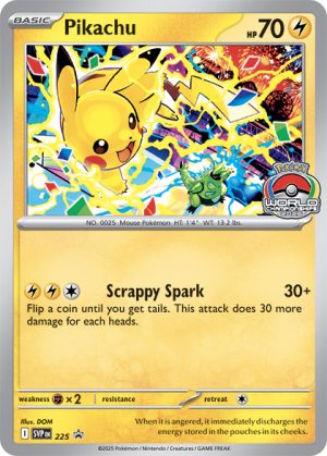 Pikachu - SVP225 - Pokemon Scarlet & Violet promo