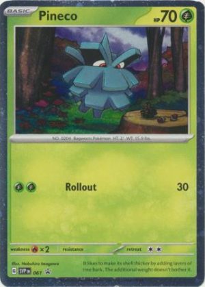 Pineco - SVP061 - Pokemon Scarlet & Violet promo