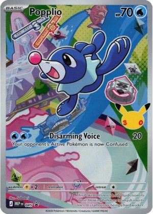 Popplio - MEP045 - Pokemon Mega Evolution promo