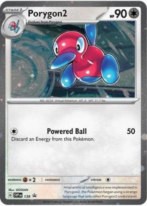 Porygon2 - SVP138 - Pokemon Scarlet & Violet promo