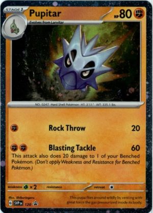 Pupitar - SVP120 - Pokemon Scarlet & Violet promo