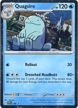 Quagsire - SVP156 - Pokemon Scarlet & Violet promo