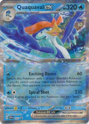 Quaquaval ex - SVP035 - Pokemon Scarlet & Violet promo