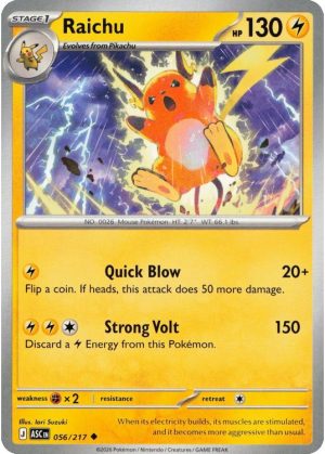 Raichu - 056/217