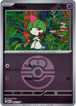 Ralts - 087/217 - Reverse (Poke Ball)