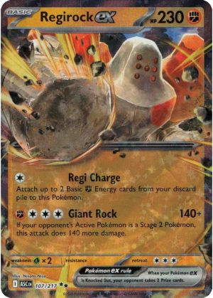 Regirock ex - 107/217