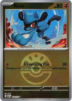 Riolu - 112/217 - Reverse (Poke Ball)