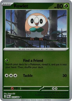Rowlet - 010/088 - Reverse