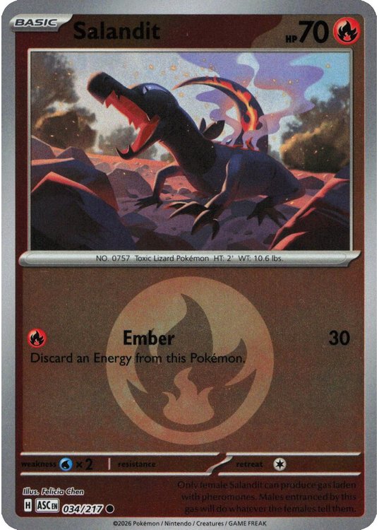 Salandit - 034/217 - Reverse (Energy Symbol)