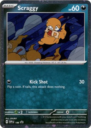 Scraggy - SVP186 - Pokemon Scarlet & Violet promo