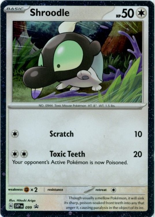 Shroodle - SVP099 - Pokemon Scarlet & Violet promo