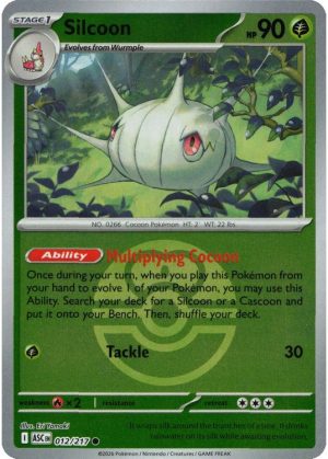 Silcoon - 012/217 - Reverse (Poke Ball)