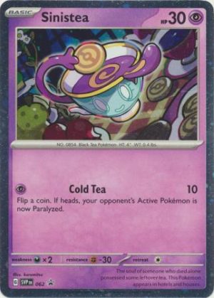 Sinistea - SVP062 - Pokemon Scarlet & Violet promo