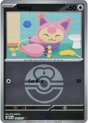 Skitty - 165/217 - Reverse (Poke Ball)