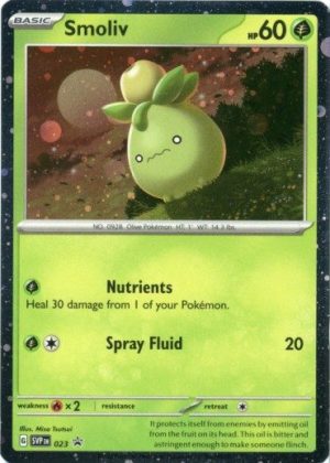 Smoliv - SVP023 - Pokemon Scarlet & Violet promo