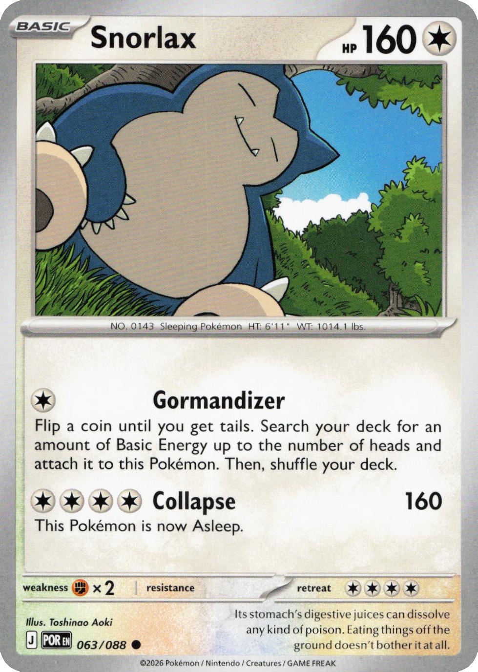 Snorlax – 063/088
