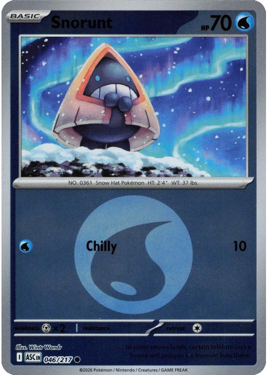 Snorunt - 046/217 - Reverse (Energy Symbol)