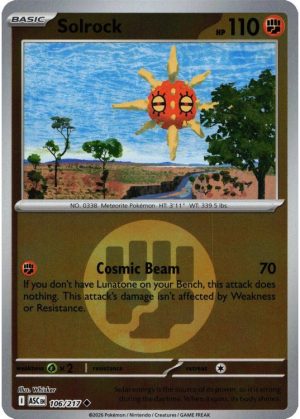 Solrock - 106/217 - Reverse (Energy Symbol)