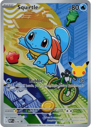 Squirtle - MEP039 - Pokemon Mega Evolution promo