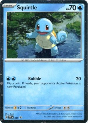 Squirtle - SVP048 - Pokemon Scarlet & Violet promo