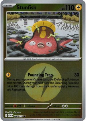 Stunfisk - 062/217 - Reverse (Energy Symbol)