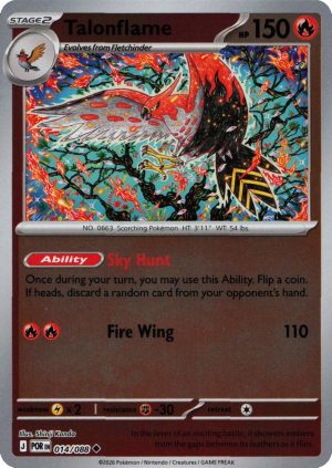 Talonflame - 014/088 - Reverse