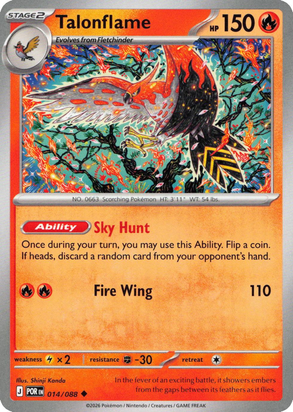 Talonflame – 014/088