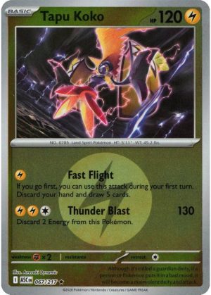 Tapu Koko - 067/217 - Reverse (Energy Symbol)