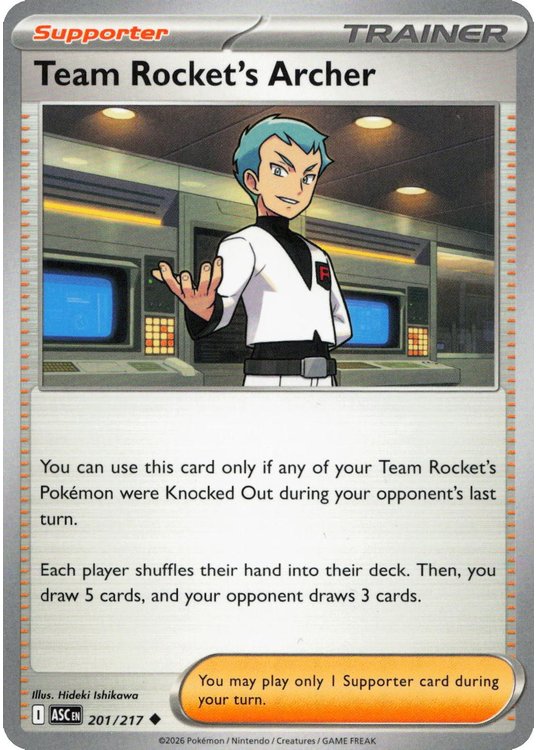 Team Rocket’s Archer – 201/217