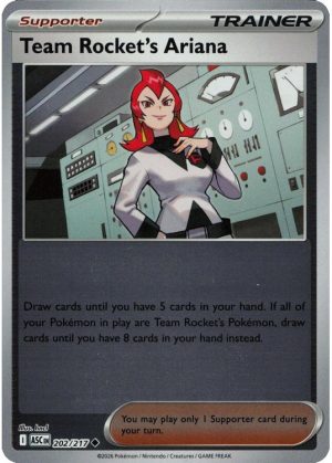 Team Rocket's Ariana - 202/217 - Reverse
