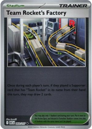 Team Rocket's Factory - 203/217 - Reverse