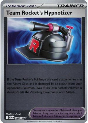 Team Rocket's Hypnotizer - 206/217 - Reverse