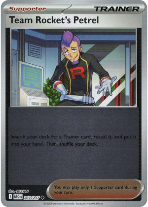 Team Rocket's Petrel - 207/217 - Reverse