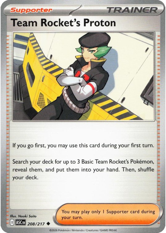 Team Rocket’s Proton – 208/217