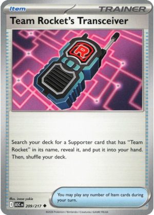 Team Rocket's Transceiver - 209/217