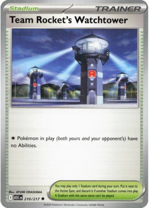 Team Rocket's Watchtower - 210/217