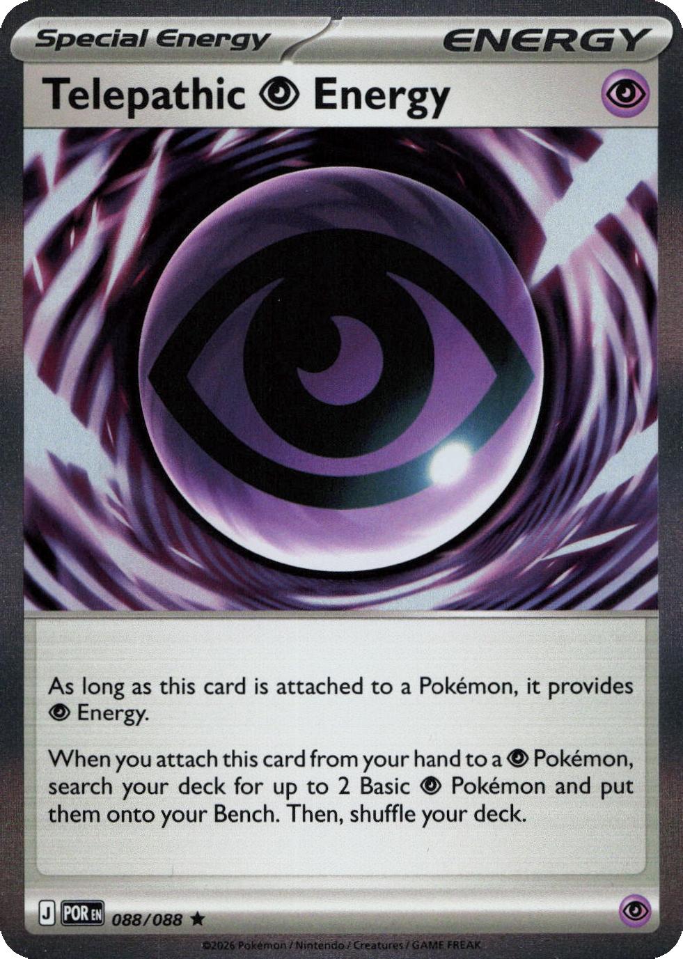 Telepathic Psychic Energy – 088/088 (Holo)