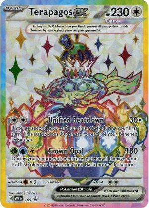 Terapagos ex - SVP165 - Pokemon Scarlet & Violet promo