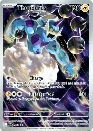 Thundurus - SVP209 - Pokemon Scarlet & Violet promo