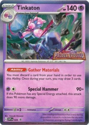 Tinkaton - SVP020 (Prerelease) - Pokemon Scarlet & Violet promo