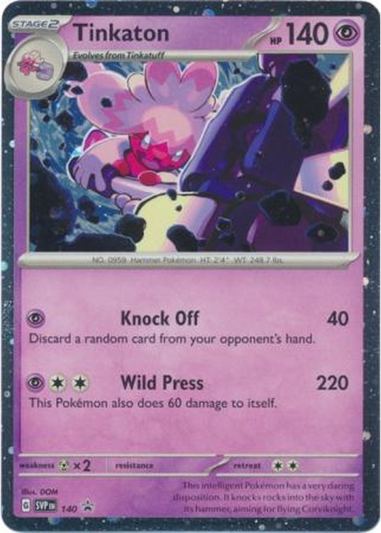 Tinkaton - SVP140 - Pokemon Scarlet & Violet promo