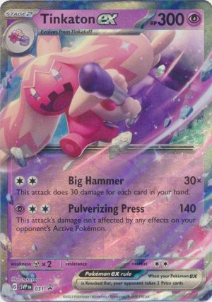 Tinkaton ex - SVP031 - Pokemon Scarlet & Violet promo
