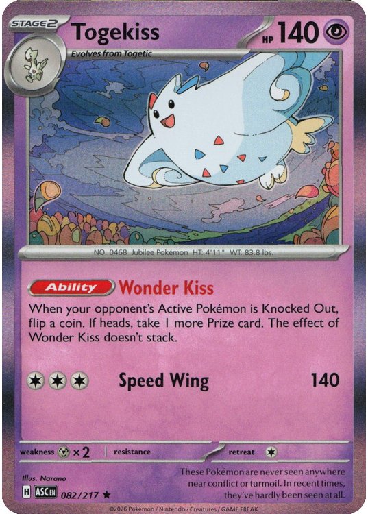 Togekiss – 082/217 (Holo)