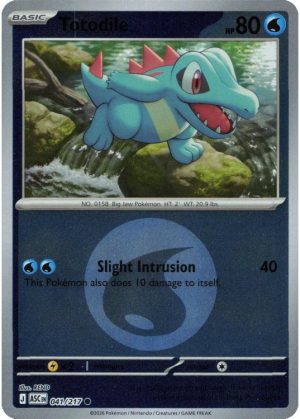 Totodile - 041/217 - Reverse (Energy Symbol)