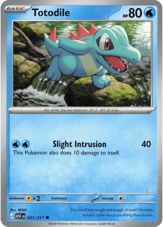 Totodile – 041/217