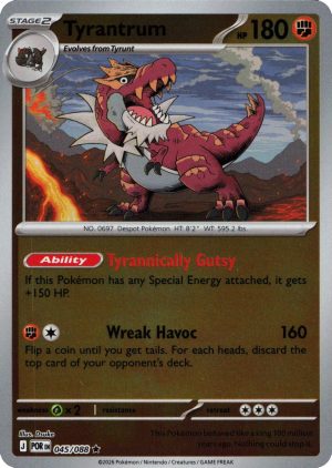Tyrantrum - 045/088 - Reverse