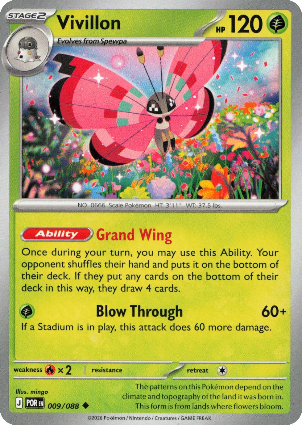 Vivillon - 009/088