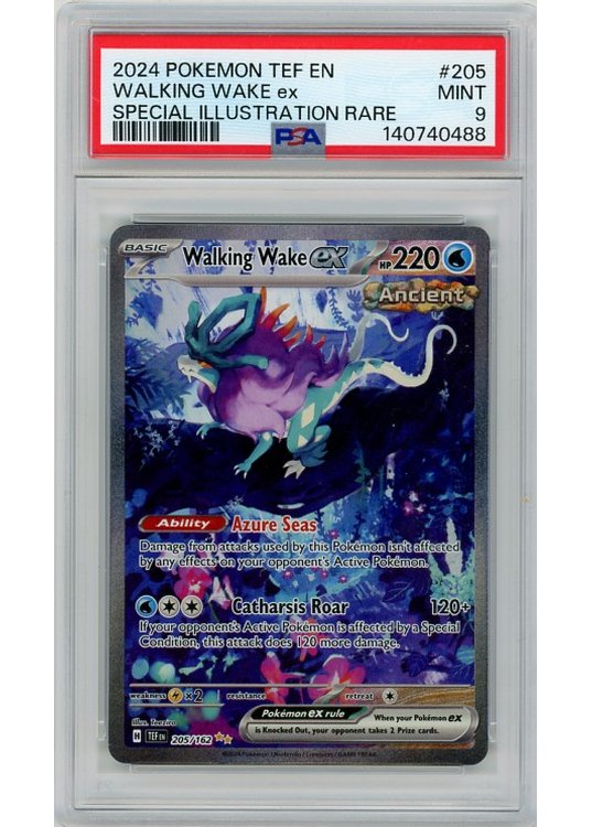 Walking Wake ex – 205/162 – PSA 9