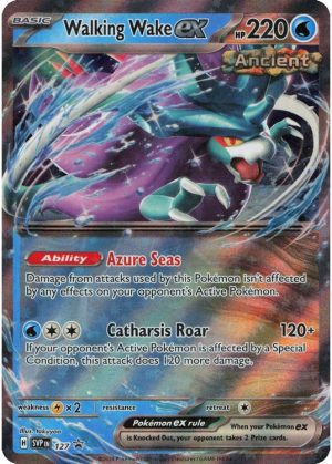 Walking Wake ex - SVP127 - Pokemon Scarlet & Violet promo